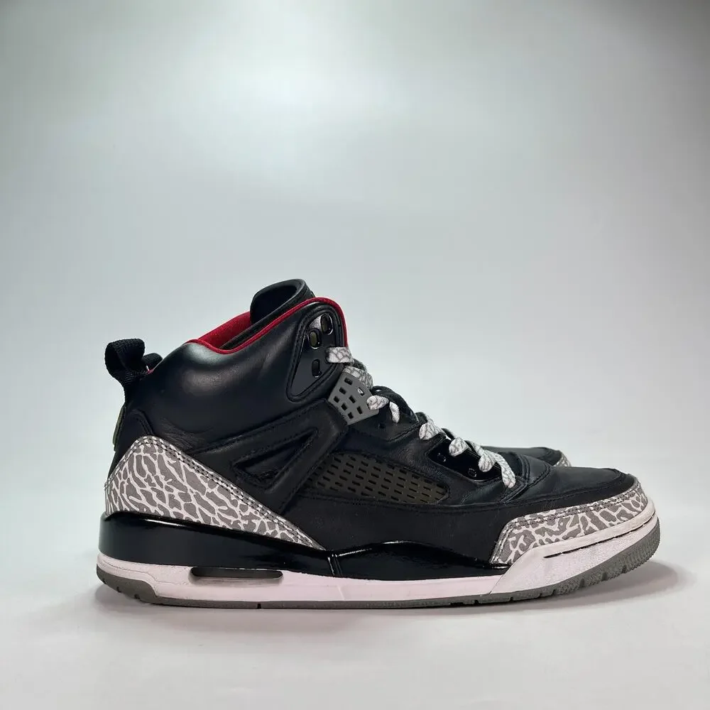 Air Jordan Spizike Black Cement Basketball Sneakers 532513-991 Men's Size 11.5